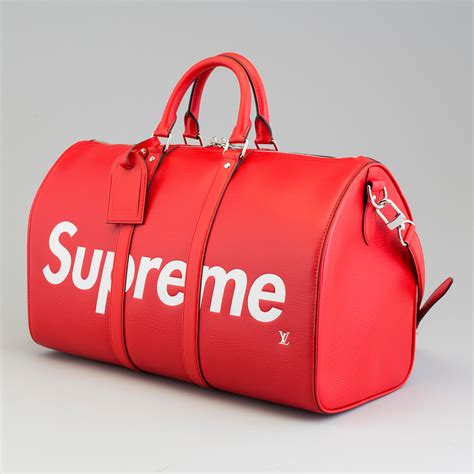 supreme louis vuitton keepall replica|Louis Vuitton false supreme x.